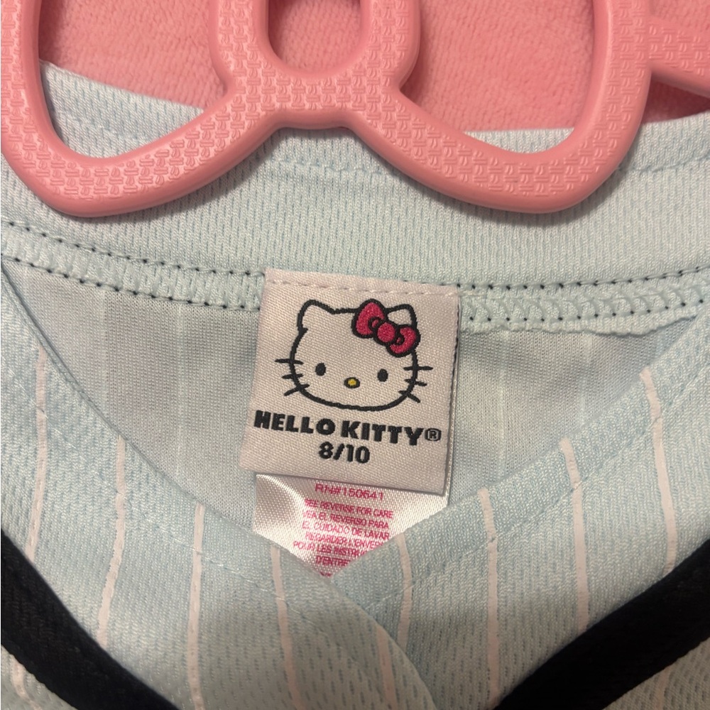 Hello Kitty Kids Jersey - Light Blue and Black - Picture 3 of 5